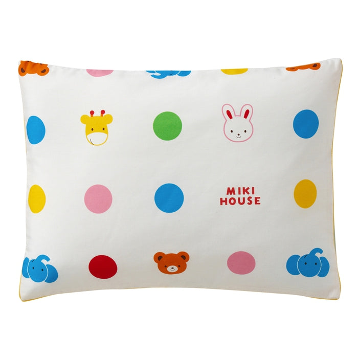 ドットどうぶつ柄のふとんカバーセット