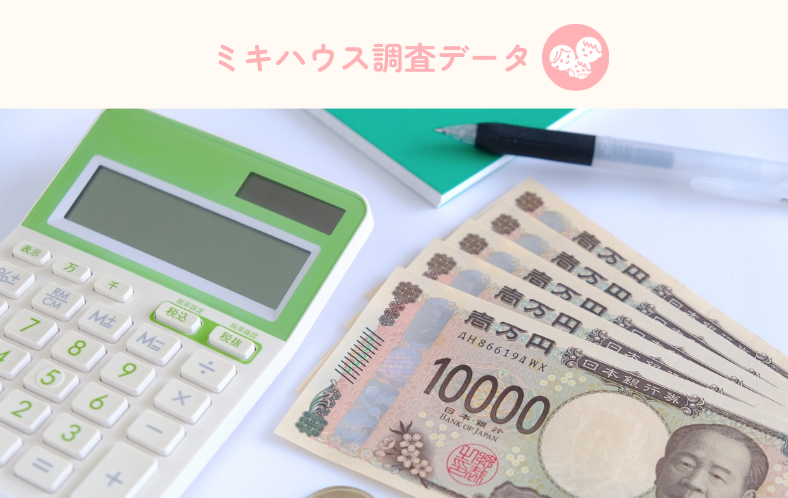 ミキハウスクラブアンケート「お金の使い方について」の結果を公開いたしました