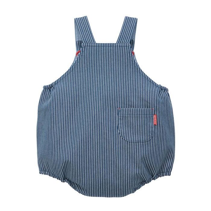【WEB限定】ストレッチニットデニムロンパース【WebLimited】