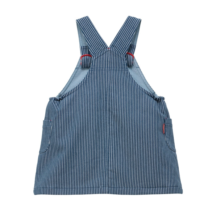 【WEB限定】ストレッチニットデニムジャンパースカート【WebLimited】