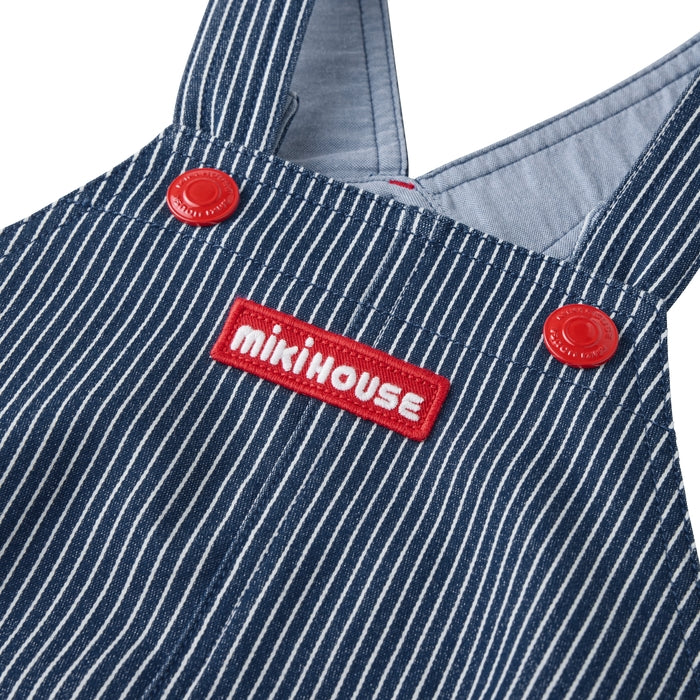 【WEB限定】ストレッチニットデニムジャンパースカート【WebLimited】
