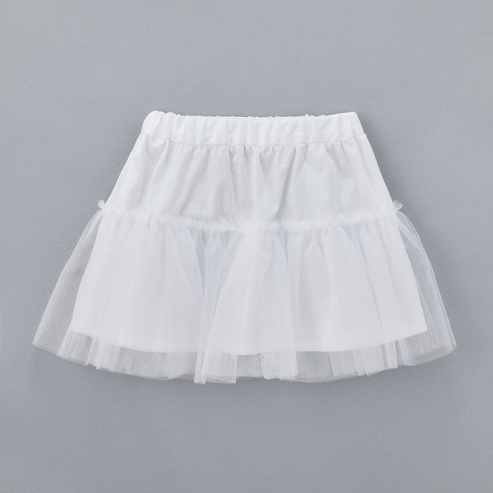 【ゴールドレーベル】パニエ付きベビードレス