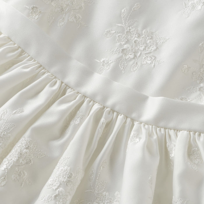 【ゴールドレーベル】パニエ付きベビードレス