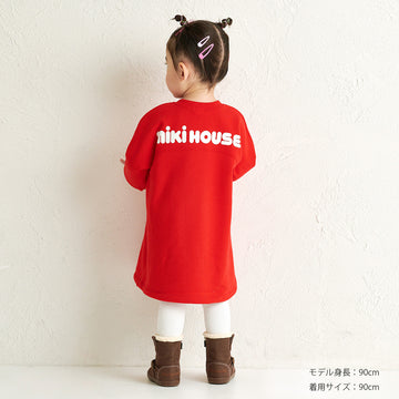 【WEB限定】バックロゴワンピース【WebLimited】 赤 商品画像