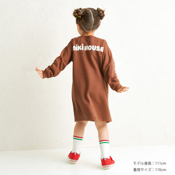 【WEB限定】バックロゴワンピース【WebLimited】 ダークブラウン 商品画像