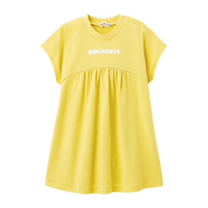 WEB限定】バックロゴ半袖ワンピース【WebLimited】 – ミキハウス 