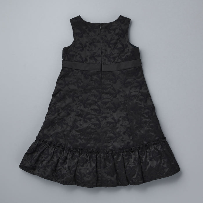 [金标签]丝绸花边连衣裙