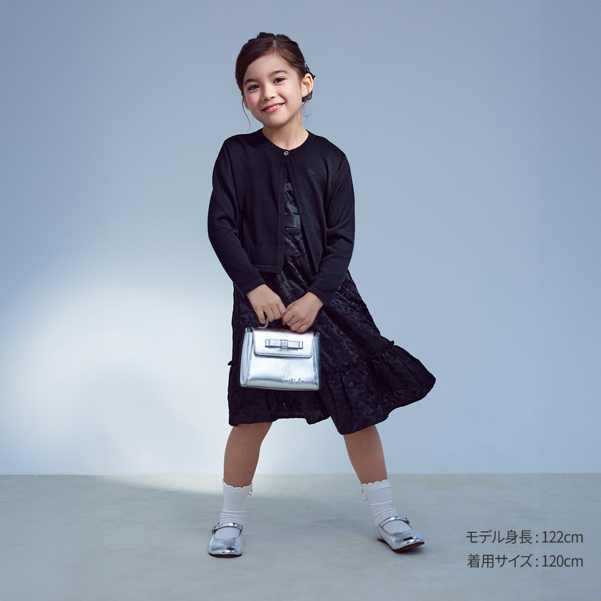 [金标签]丝绸花边连衣裙