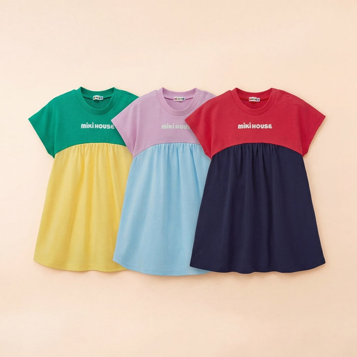 【WEB限定】バイカラーバックロゴ半袖ワンピース【WebLimited】 28