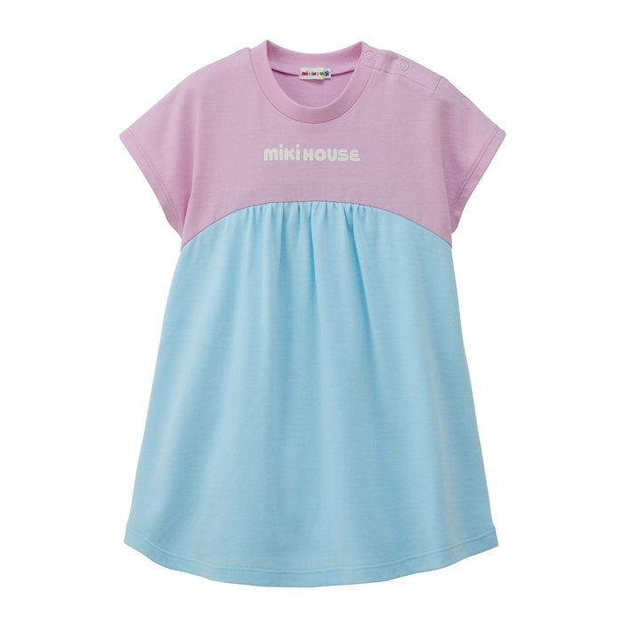 【WEB限定】バイカラーバックロゴ半袖ワンピース【WebLimited】 5