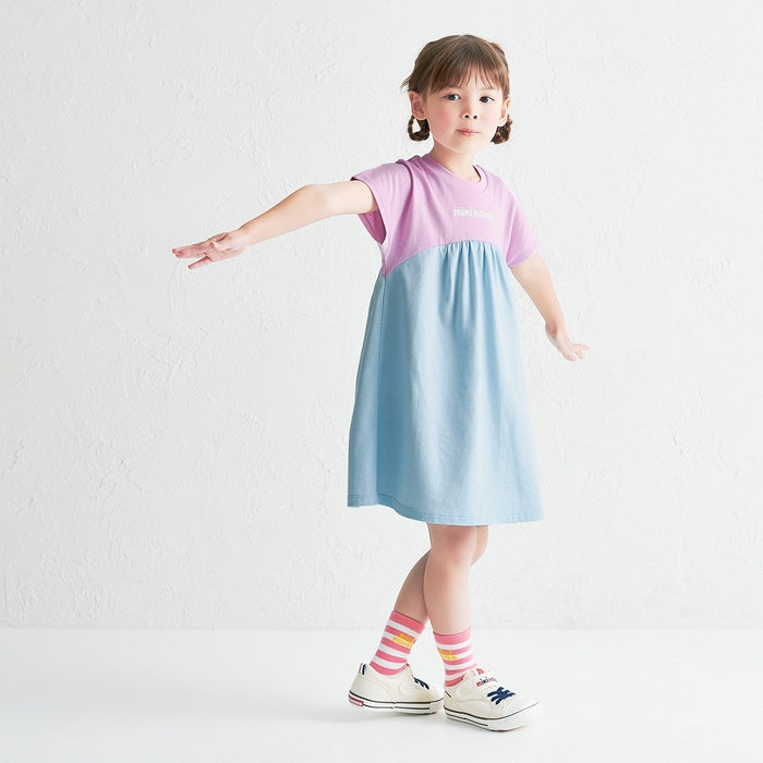 【WEB限定】バイカラーバックロゴ半袖ワンピース【WebLimited】 20