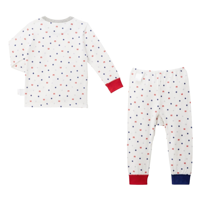 [Thanksgiving] All-over patterned knit gauze underwear set [No cancellations or returns]