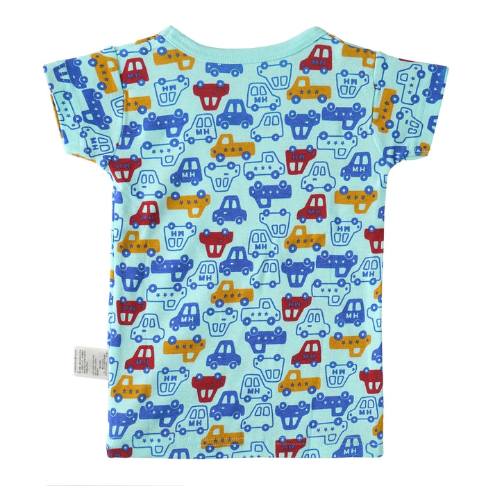 [Thanksgiving] Short sleeve T-shirt set <2 pieces in 1 set> [Underwear] [No cancellations or returns]