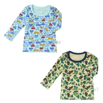 [Thanksgiving] Long sleeve T-shirt set <2 pieces in 1 set> [Underwear] [No cancellations or returns]