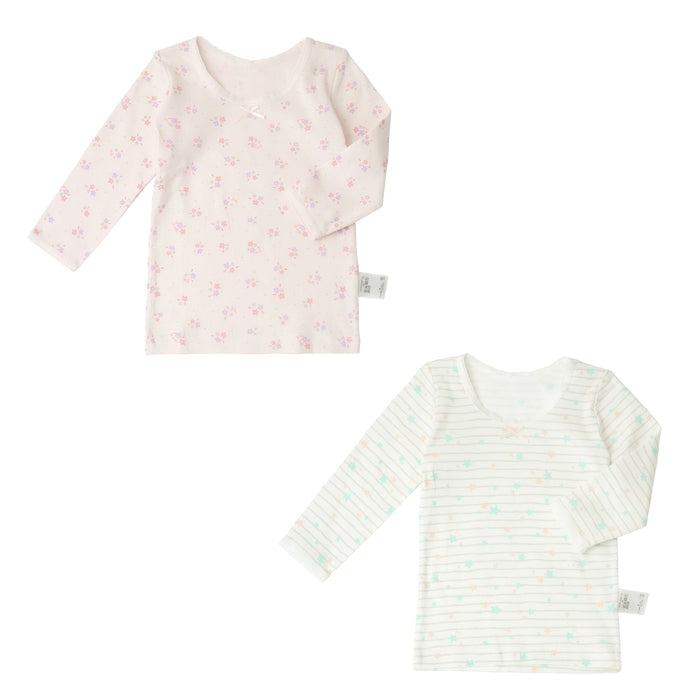 [Thanksgiving] Long sleeve T-shirt set <2 pieces in 1 set> [Underwear] [No cancellations or returns]