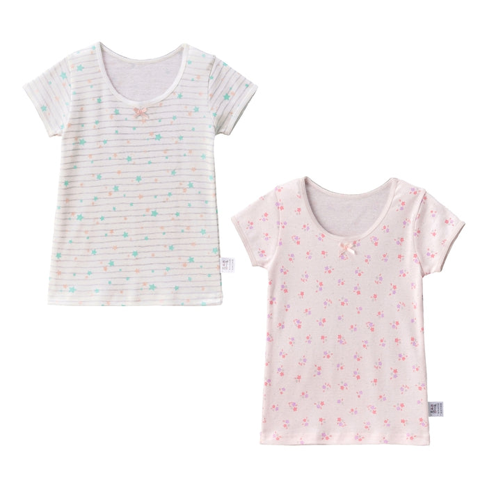 [Thanksgiving] Short-sleeved T-shirt set <2 pieces in 1 set> [Underwear] [No cancellations or returns]