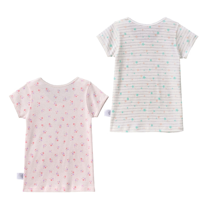 [Thanksgiving] Short-sleeved T-shirt set <2 pieces in 1 set> [Underwear] [No cancellations or returns]