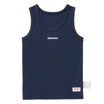 ロゴタンクトップ【肌着】 紺 商品画像