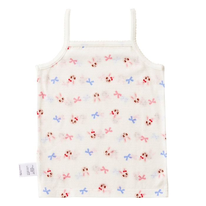 All-over pattern mesh camisole [underwear]