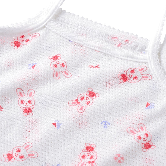 All-over pattern mesh camisole [underwear]