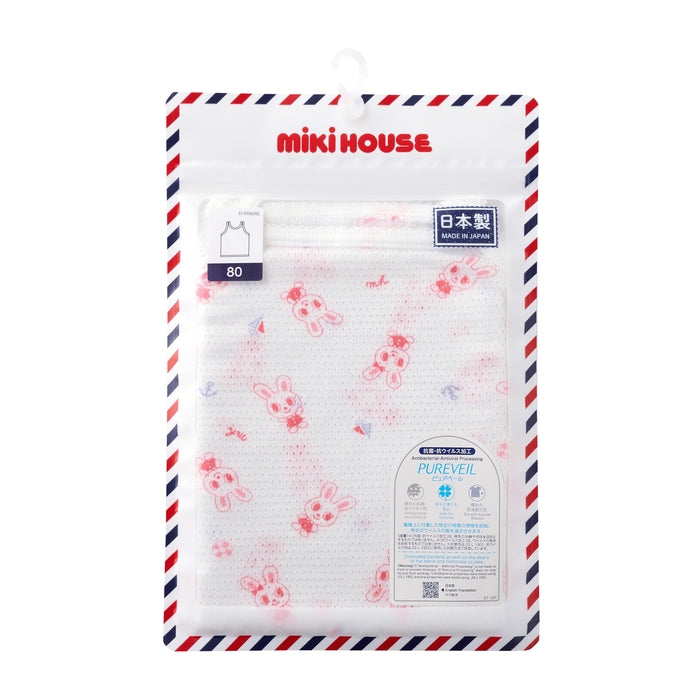 All-over pattern mesh camisole [underwear]