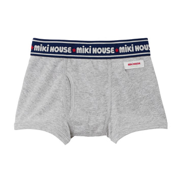 ウエストロゴボクサーパンツ【肌着】 グレー 商品画像