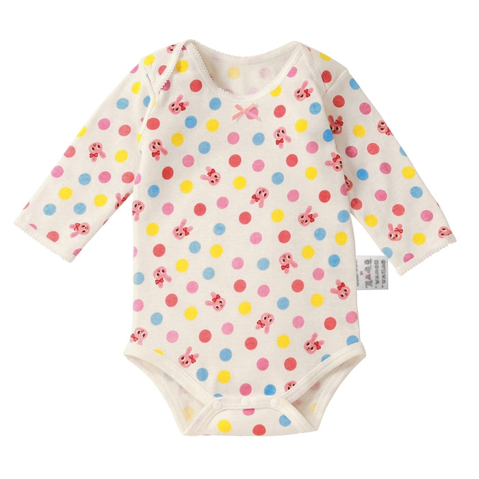 Dot rabbit long sleeve milled body shirt