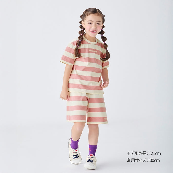 【WEB限定】ボーダー５分丈パンツ【WebLimited】