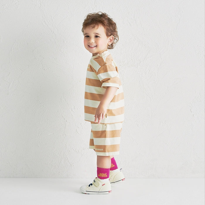 【WEB限定】ボーダー５分丈パンツ【WebLimited】