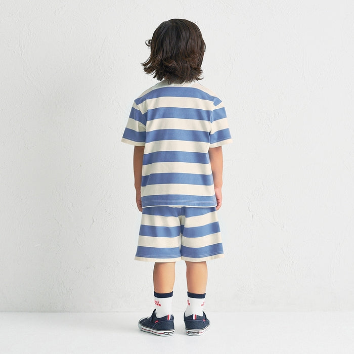 【WEB限定】ボーダー５分丈パンツ【WebLimited】
