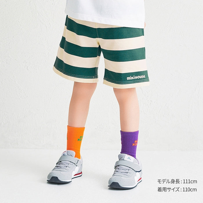 【WEB限定】ボーダー５分丈パンツ【WebLimited】