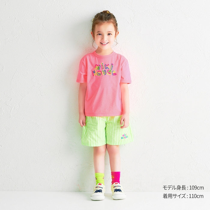 【WEB限定】ネオンカラー５分丈パンツ【WebLimited】