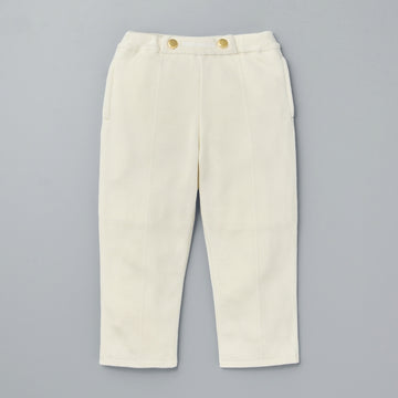 [Gold Label] Silk knit pants white 商品画像