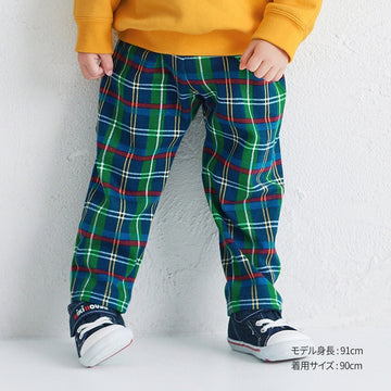 【WEB限定】チェックパンツ【WebLimited】 グリーン 商品画像