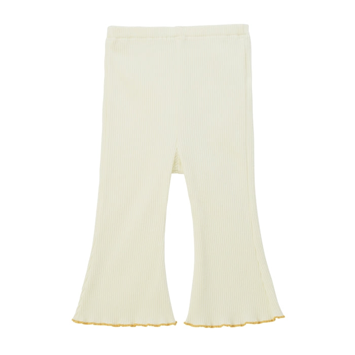 【WEB限定】リブニットフレアパンツ【WebLimited】