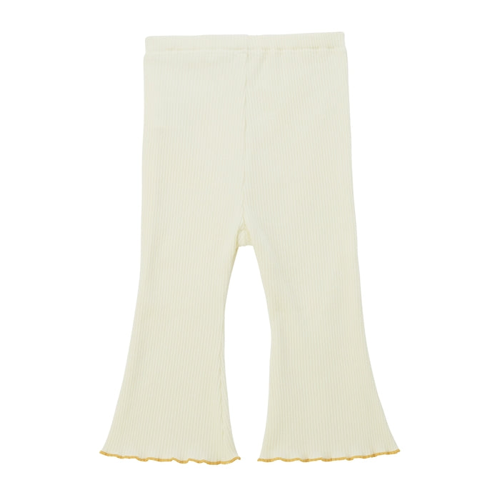 【WEB限定】リブニットフレアパンツ【WebLimited】
