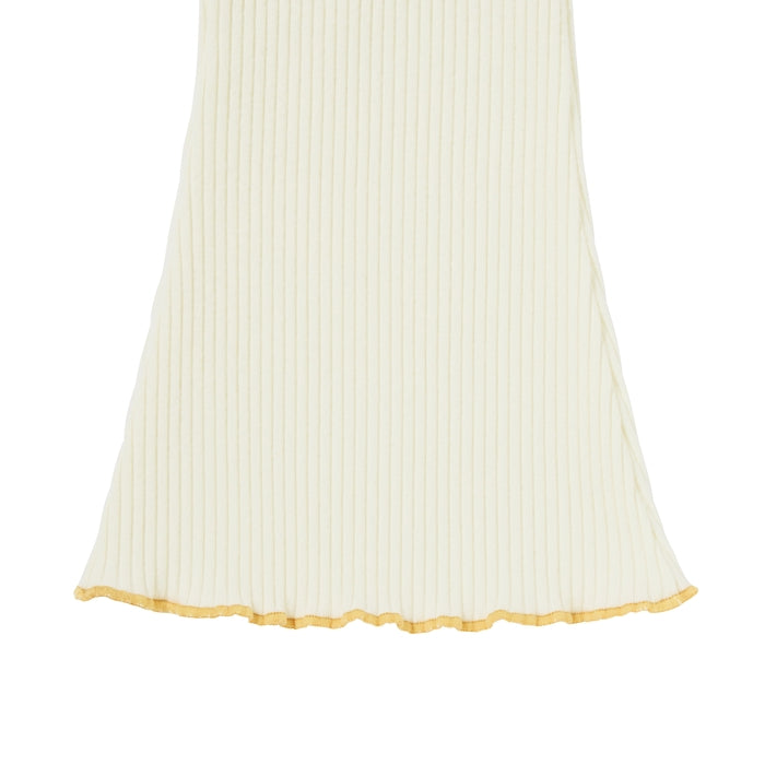 【WEB限定】リブニットフレアパンツ【WebLimited】