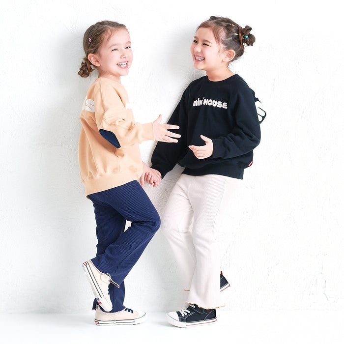 【WEB限定】リブニットフレアパンツ【WebLimited】