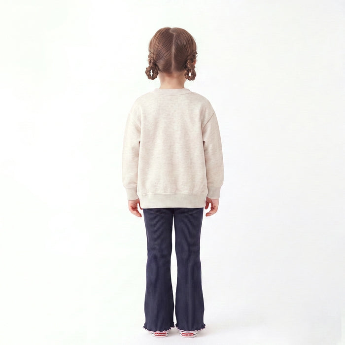 【WEB限定】リブニットフレアパンツ【WebLimited】