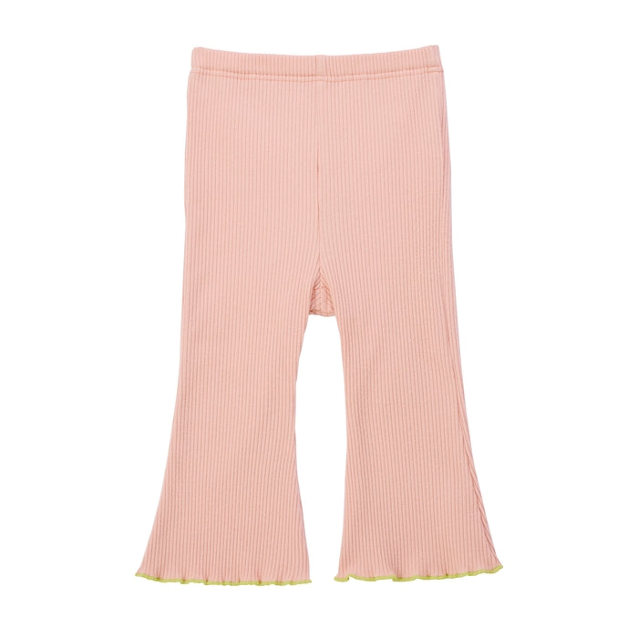 【WEB限定】リブニットフレアパンツ【WebLimited】