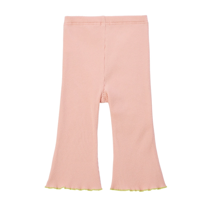 【WEB限定】リブニットフレアパンツ【WebLimited】