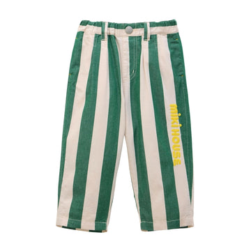 【WEB限定】ストライプパンツ【WebLimited】 グリーン 商品画像