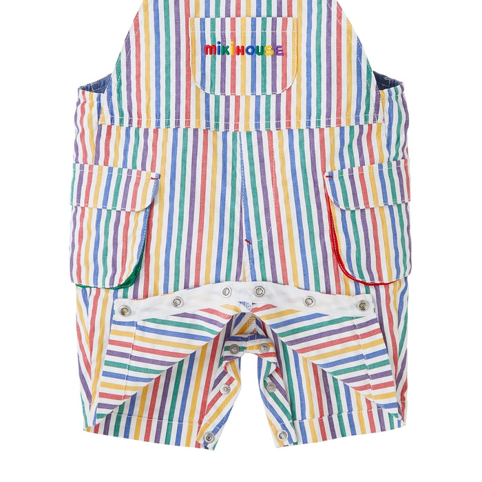 【 MIKIHOUSE 】6分丈オーバーオール 6分丈オーバーオール – ミキハウスオフィシャルサイト