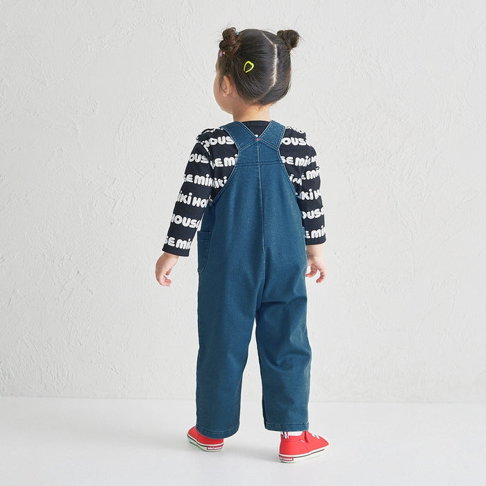 【WEB限定】ストレッチニットデニムオーバーオール【WebLimited】