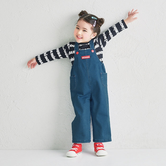 【WEB限定】ストレッチニットデニムオーバーオール【WebLimited】
