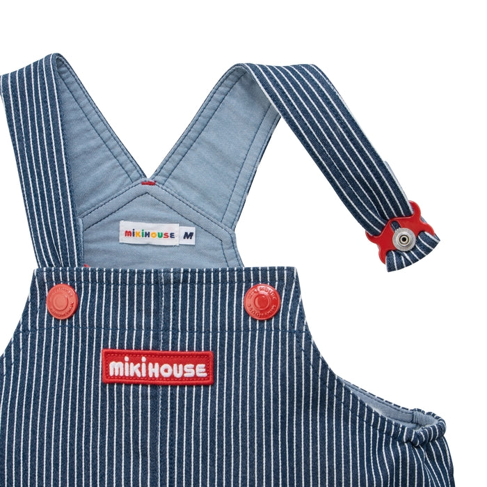 【WEB限定】ストレッチニットデニムオーバーオール【WebLimited】