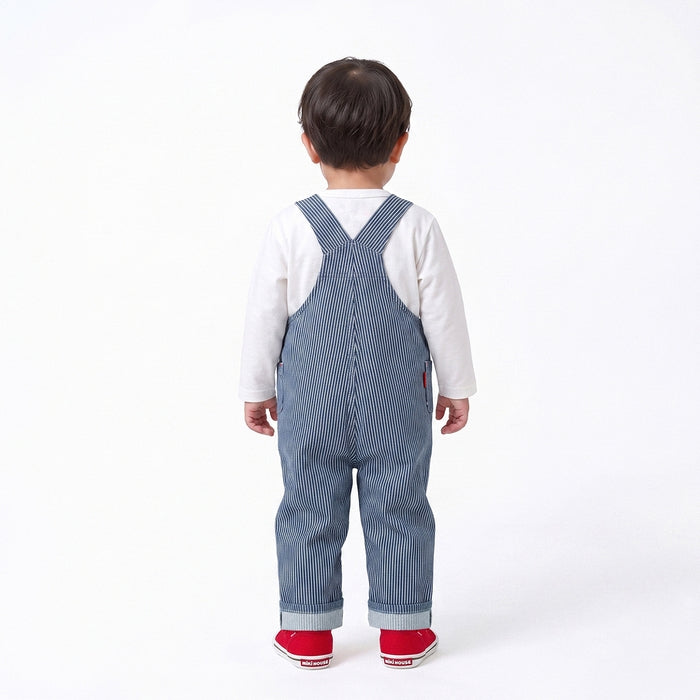 【WEB限定】ストレッチニットデニムオーバーオール【WebLimited】