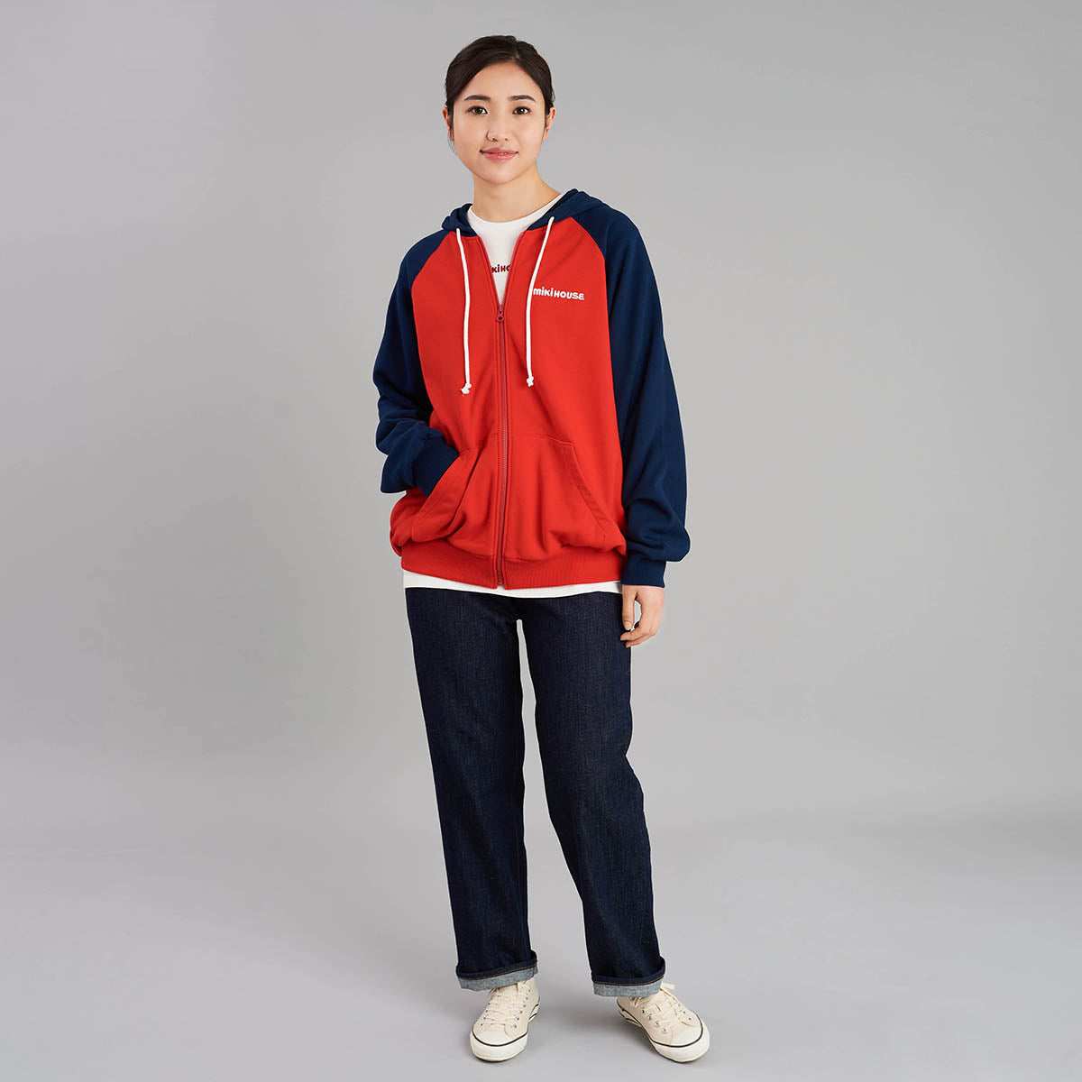 バックロゴパーカー（大人用）