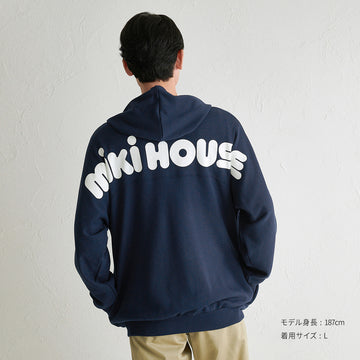 【WEB限定】バックロゴパーカー（大人用）【WebLimited】 紺 商品画像
