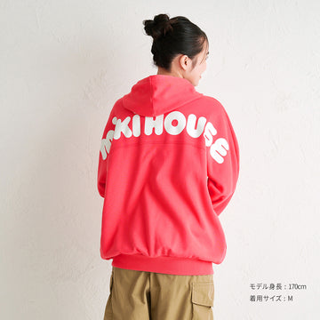 【WEB限定】バックロゴパーカー（大人用）【WebLimited】 コーラルピンク 商品画像